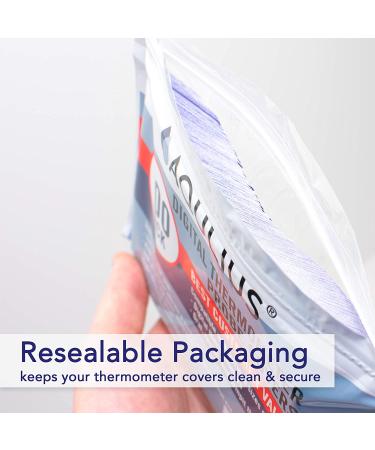 500 Pack Probe Covers - Heavy Duty Disposable Sleeves for Oral & Digital Thermometer - Safe & Sanitary Prevention of Cross-Contamination - Universal Rectal Thermometer Covers - Buy Online on GoSupps.com