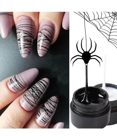 4 Colors Spider Gel for Nail Art Painting Elastic Drawing Spider Gel Soak off UV LED Gel Polish Nail Art DIY Gel Paint Design Point To Line Drawing And Painting Decoration Draw Silk Varnish - Buy Online on GoSupps.com