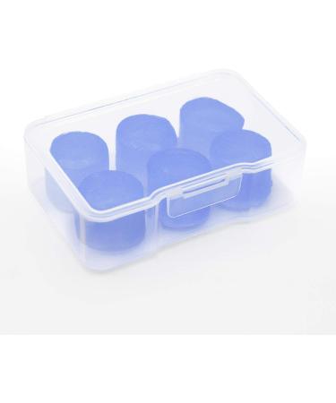 Protectohr Silicone Universal Earplugs - 3 Pairs of Waterproof Noise-Cancelling Earplugs for Swimming Showering & Water Sports - 6 Pieces - Buy Online on GoSupps.com