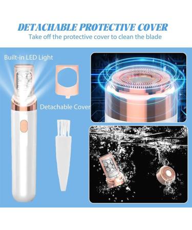 Epilsmooth pilateur Visage Epilsmooth Pro Epilateur Electrique Femme Portable Avec Lumi re Led Soft Skin Pro pilateur Facial Lavable Pour Visage Menton L vre Sup rieure (2 * Pink) - Buy Online on GoSupps.com