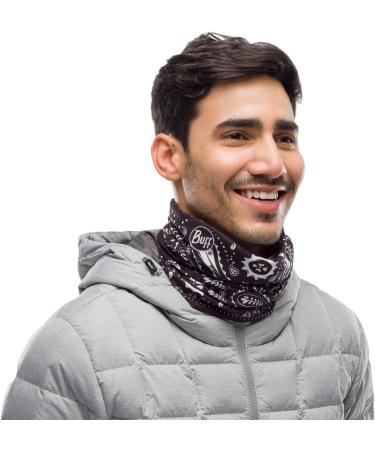 Buff Unisex Original EcoStretch Neckwear - Multifunctional Scarf (1 Pack) - One Size Black | Shop Internationally - Buy Online on GoSupps.com