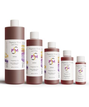 Amber Fragrance Oil - 3 Bottles 0.17 Fl Oz Glass Roll On (5ml) 0.17 Fl Oz (Pack of 3) - Buy Online on GoSupps.com