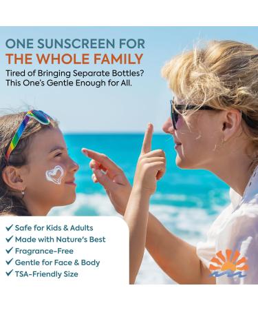 Beef Tallow Sunscreen with Zinc Oxide: Natural Non-Toxic SPF 50 Tallow Sunblock Cream for Face & Body - with 10 Food-Grade Botanical Extracts (Tallow Balm + SPF 50 Sunscreen) - Buy Online on GoSupps.com