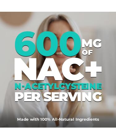 MAXIMUM POTENCY 600mg NAC Capsules (N-Acetyl-L-Cysteine) Supplement Powerful Antioxidant Glutathione Support Liver Support Vegan Gluten Free. 90 Easy to Swallow Capsules. 90 count (Pack of 1) - Buy Online on GoSupps.com