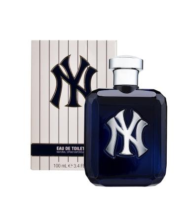 New York Yankees Fragrance Men's Eau De Toilette Spray 3.4 Fluid Ounce