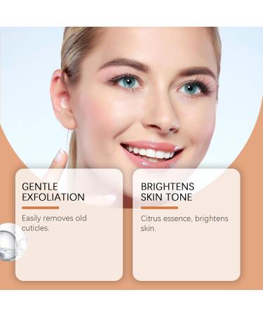 Facial Exfoliating Gel Orange Exfoliating Gel Scrub - Deep Cleansing Moisturizing & Rejuvenating Remove Blackheads Vitamin C Face and Body Skin Repair All Types Skin - Buy Online on GoSupps.com