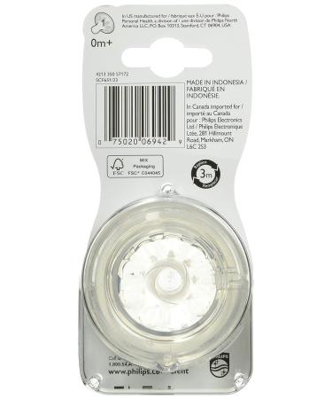 Philips Avent Natural Baby Bottle Nipple  Newborn 0M+  2pk  SCF651/23 - Buy Online on GoSupps.com