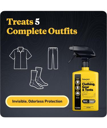 Sawyer SP6572 Premium Permethrin Clothing Insect Repellent Spray Twin Pack - 24 oz - Buy Online on GoSupps.com