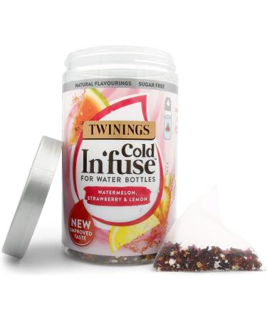 Twinings Cold In'Fuse Watermelon, Strawberry And Lemon, 12 Infusers Bags - Buy Online on GoSupps.com