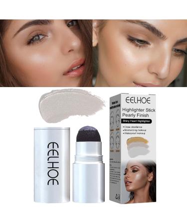 Highlighter Stick High Gloss Shimmer Makeup Sticks - Waterproof luminizer Crystal High Gloss Shimmer Cream Powder Highlighter Shaping Trimming Moonstone Highlights - Buy Online on GoSupps.com