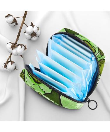 Muoooum Pirate Skull Sword Pattern Menstrual Pad & Cup Storage Bag - Portable Zip Pocket for Teen Girls & Women | Color 3 - Buy Online on GoSupps.com
