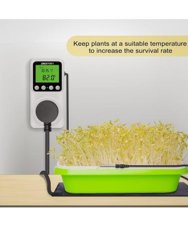 DIGITEN Day/Night Temperature Controller for Reptiles, Greenhouses, and Homebrewing - Thermostat with Timer for Heating and Cooling - Buy Online on GoSupps.com