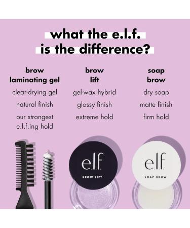 e.l.f. Brow Laminating Gel - Strong Hold Clear-Drying Water-Resistant Vegan & Cruelty-Free Brow Grooming - Buy Online on GoSupps.com