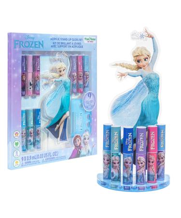 Disney Frozen Elsa Gloss l vres avec support acrylique Gloss l vres base de plantes Id al pour les f tes Cadeau d'anniversaire pour filles ge 3+ par Townley Girl