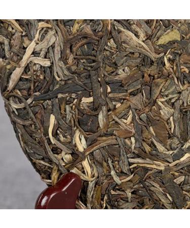 HQZM Yunnan Nannuo Mountain 357g Old Tree PuErh Green Cake The Charming Choice of Puer Raw Tea - Buy Online on GoSupps.com