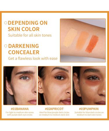 Banana Vitamin CC Eye Stick - Hydrating Vitamin C Serum Balm for Revive & Glow | Color Correcting Eye Cream Stick - Buy Online on GoSupps.com