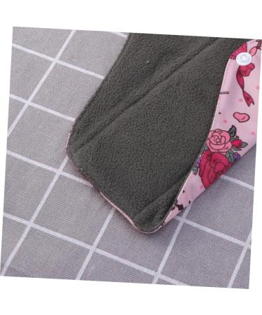 HAPINARY Washable Bamboo Charcoal Menstrual Pads - Reusable & Portable Maternity Napkin | Cotton Mama Pads - M14 (1 Count) - Buy Online on GoSupps.com