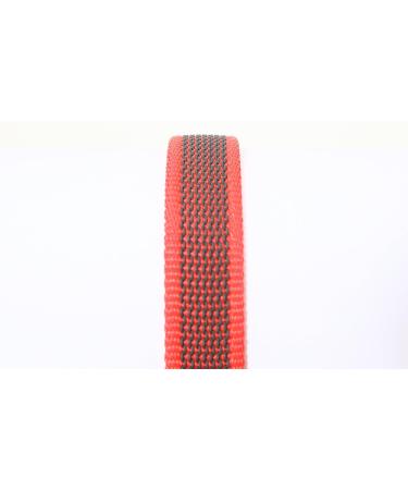 IDC Color & Gray Rubberized Leash - 20mm x 1.2m with Loop | Durable Red-Grey Dog Leash for International Shipping - Buy Online on GoSupps.com