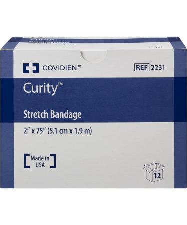 Buy Kendal Curity Sterile Gauze Roll Bandage - 2 x 2 (12/Box) - Effective Wound Care & Fast Shipping Internationally - Buy Online on GoSupps.com