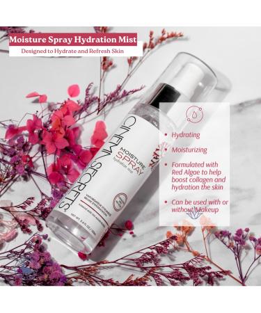 Cinema Secrets Pro Cosmetics Moisture Spray + Hydration Mist - Ultimate Hydration for Flawless Makeup International Shipping Available - Buy Online on GoSupps.com
