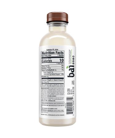 Bai Antioxidant Infusion Flavoured Water Beverage Molokai Coconut 530 mL 12-Count 12-Molokai Coconut - Buy Online on GoSupps.com