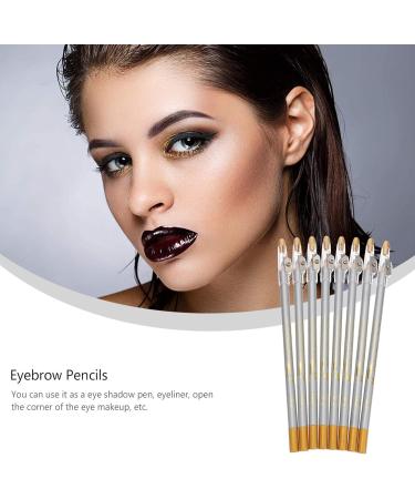 DOITOOL Grey Eyeliner 16 Pcs Pencil Sharpener Eyebrow Pencil Eyeliner Pencil Eyebrow Pen Pencil Brighten Pencils Lasting 1 count (Pack of 1) As Shownx2pcs - Buy Online on GoSupps.com
