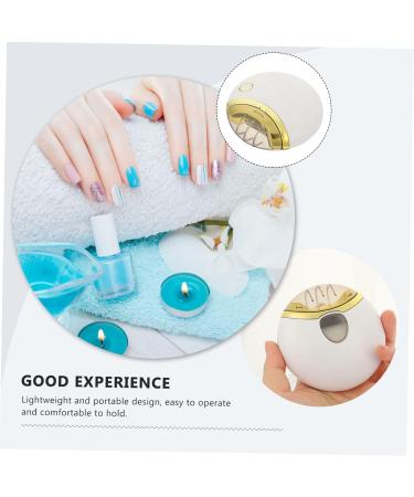 FAVOMOTO 2 Sets Electric Manicure Nail Clippers Pedicure Kit USB Charging Nail Trimmer Electric Nail File Automatic Electric Trimmer Nail Kits Abs White Nursing Kit Charge - Buy Online on GoSupps.com