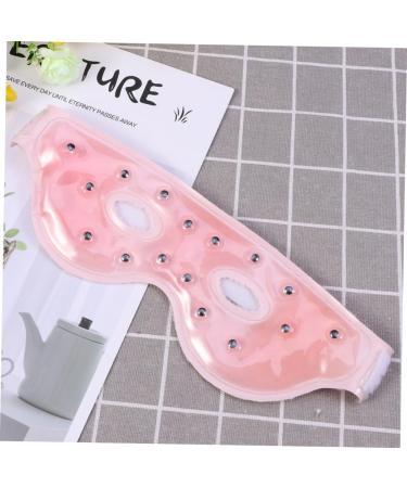 Sleep Aid Magnetic Balls Train Eyepads Hotels Anti-Fatigue Eye Eye with Cold Compress Hot and Cold Compress Blindfold Face Gel Pink - Buy Online on GoSupps.com