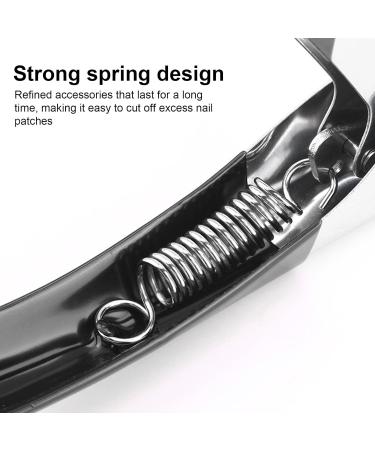 Nail Scissors | U Shape Nail Scissors Curved with Handle Nail Trimmer for Thick and Ingrown Nails Curved Cutter Nail File for Trimming & Grooming Nail Care - Buy Online on GoSupps.com