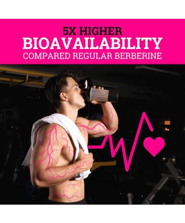 Black Forest 5X Berberine a Dihydroberberine Supplement (Super Berberine Now 5X More Effective Than Regular Berberine HCL) Best Dihydroberberine with Ceylon Cinnamon - Similar to Berberine Phytosome - Buy Online on GoSupps.com