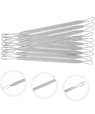 VINTORKY 7pcs Double-headed Extrusion Ring Pimple Extractor Comedone Needle Pore Stainless Steel - Buy Online on GoSupps.com