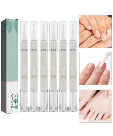 6 pieces Nail Care Pen Nail Repair Pen Nail Care Pen Health Nagel Treatment Pen Nail Care Abbey Health Nail Care Pen Routine with tea tree oil vitamin E & aloe vera for well -groomed fingernails & toothed