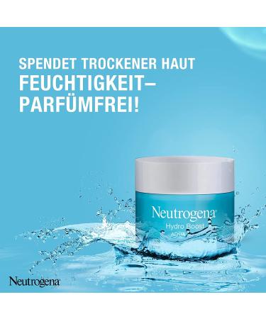Neutrogena Hydro Boost Face Cream - Oil-Free Fragrance-Free Aqua Cream with Hyaluron for Dry Skin | 6x50ml Moisturizer - Shop Internationally - Buy Online on GoSupps.com