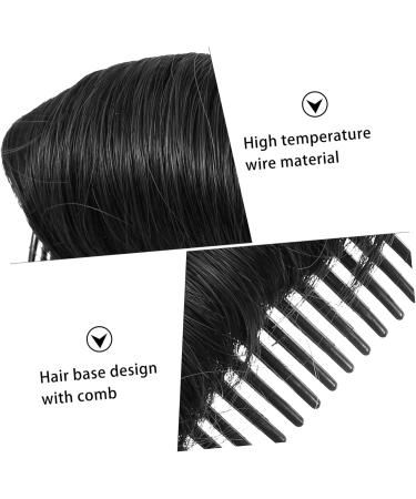 Ipetboom 1pc Wig Booster Pad Hair Bun Updo Maker Hair Barrettes for Honey Brows Bump up Comb Clip Bun Hair Brown Hair Volume Clips Hair Comb Miss Base High Temperature Wire 10X5cm Brown - Buy Online on GoSupps.com