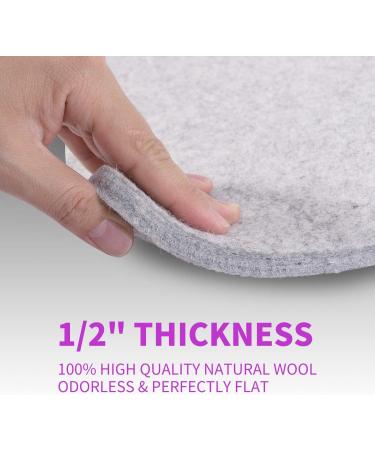 Rdutuok 24x17 Wool Pressing Mat for Quilting - Heat Retaining Ironing Pad for Sewing Projects - Buy Online on GoSupps.com