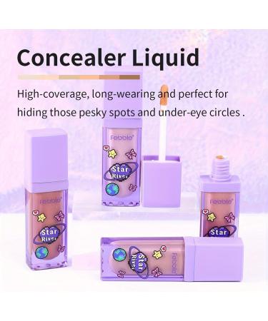 Moisturizing Concealer Stick Lightweight Full Coverage Long Lasting Conceals Corrects Hydrates Long-Wear Matte Finish Waterproof & Lightweight For All Skin 2 Pcs (0104) - Buy Online on GoSupps.com
