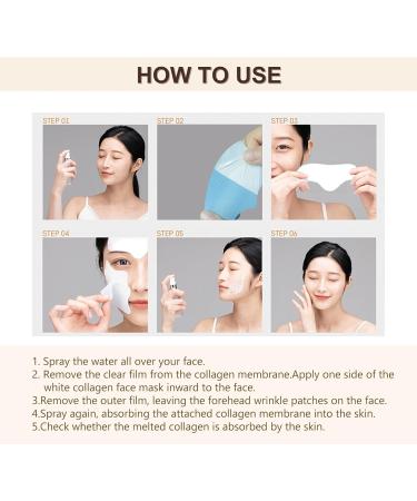 Forehead Wrinkle Patches Snail Collagen Mask Anti Wrinkle Patches For Fine Wrinkles Between Eyes & Face Snail Wrinkle Patches With Hydrolyzed Collagen Anti Wrinkle Collagen Film For Face 5Pairs - Buy Online on GoSupps.com