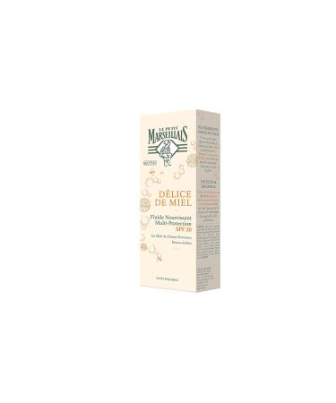 Le Petit Marseillais Fluide SPF 20 Multi-Protection Honey Fragrance - 50ml Tube (2 Pack) | International Shipping Available - Buy Online on GoSupps.com