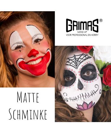 Grimas Professional Water Make-Up Palette A+B | 24x2.5ml High-Quality Face Painting & Carnival Make-Up | Multicolored WMUP24 - Buy Online on GoSupps.com