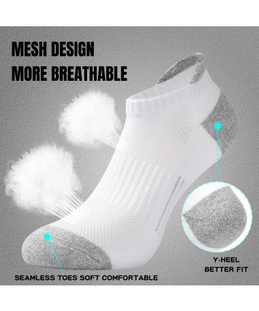 Ilovdaisy Women's Sneaker Socks - 5 Pairs of Breathable Cotton Ankle Sports Socks (Size 35-42) - Multicolored Running Comfort - Buy Online on GoSupps.com