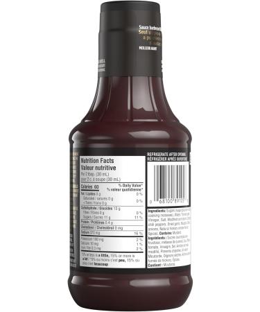 Bull's-Eye Blazing Chipotle BBQ Sauce 425ml (Pack of 10) - Buy Online on GoSupps.com