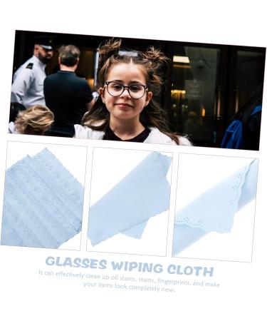 Beavorty 50pcs Flannel Wiping Cloth - Premium Glasses Cleaner Screen Cleaner Wipes & Lens Wipes - Double Sided Fiber Cloths for Eyeglasses - Buy Online on GoSupps.com