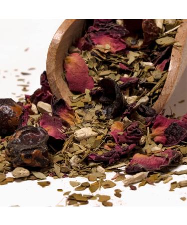 Yaguar Rosada 500 g | Yerba mat subtile avec rose et fraise | Id ale pour d butants | Forte teneur en caf ine naturelle | Th yerba mat br silienne | Yerba mat avec p tales de rose 0 5 kg - Buy Online on GoSupps.com