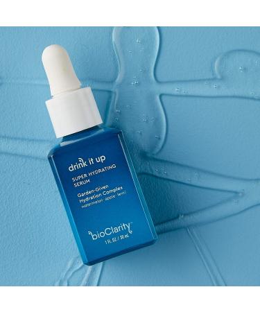 bioClarity Oil-Free Deep Hydrating Serum | Vegan & Non-Toxic | Long Lasting Hydration with Vitamin E & Watermelon | 1 fl. oz - Buy Online on GoSupps.com