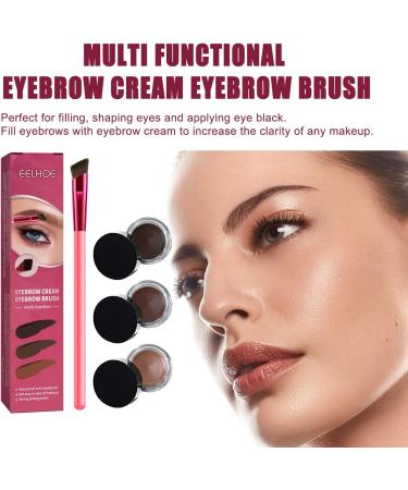 Home Eyebrow Care Kit 4D Laminated Anjoize - Eyebrow Brush 4D Laminated Brow Home-Grooming Kit Fine-Stroke Long Lasting Waterproof and Smudge-Proof with Starter Tools (2PCS Taupe+Dark Brown) 2PCS Taupe+Dark Brown - Buy Online on GoSupps.com