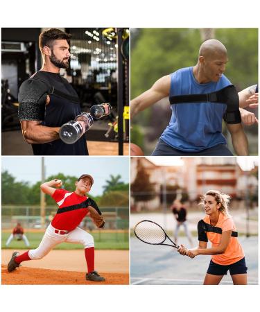 MAOGENXI Restorative Shoulder Support Supports Dislocated AC Joints Men's and Women's Shoulder Stable Support Adjustable Sleeves Pain Relief Shoulder Straps Shoulder and Muscle Protection (Medium) - Buy Online on GoSupps.com