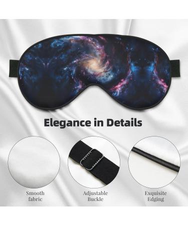 Galaxy Soft Sleep Eye Mask Female Breathable Eye Patch Perfect for Travel and Relaxation - Buy Online on GoSupps.com