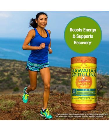 Nutritional Boost: Nutrex Hawaii Hawaiian Spirulina Protein Shake - Natural Vanilla 12.8 oz - Buy Online on GoSupps.com