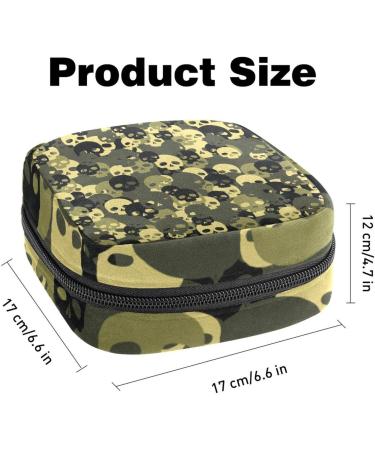 Camouflage Women's Napkin Storage Pocket - Portable Bandage Bags for Menstruation & First Period | Perfect for Teens & Women - Buy Online on GoSupps.com