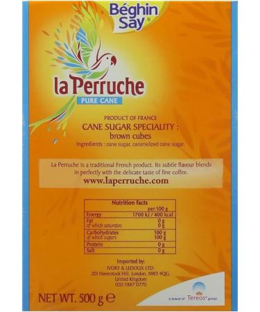 La Perruche Rough Cut Brown Sugar Cubes 5x500g - Buy Online on GoSupps.com